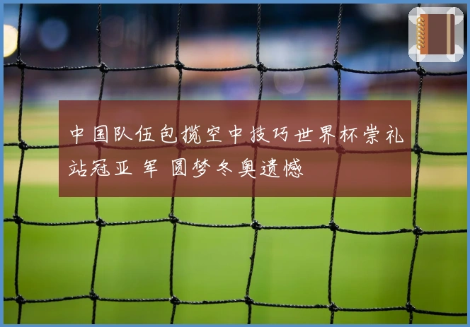 中国队伍包揽空中技巧世界杯崇礼站冠亚 军 圆梦冬奥遗憾